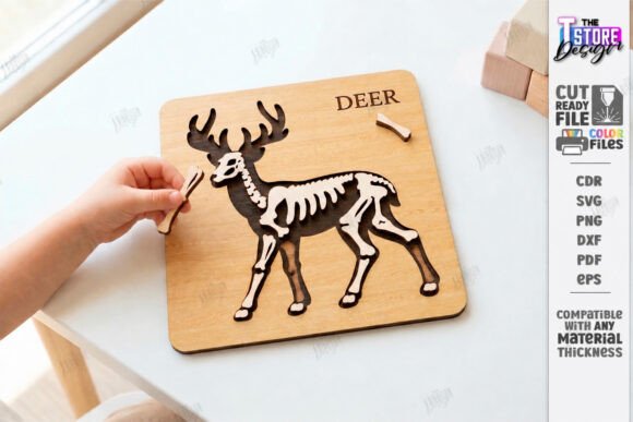 Animal Skeleton Laser Cut Puzzles: Laser Cutting SVG Review