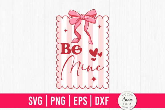 Be Mine Valentine Coquette Bow SVG: A Designer's Review