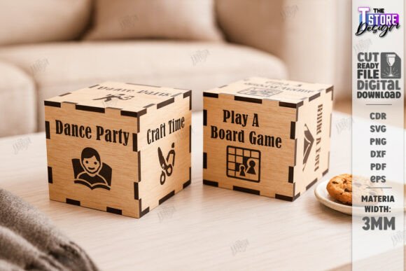 Decision Making Dice Laser Cut File: Art Amp Laser Cutting