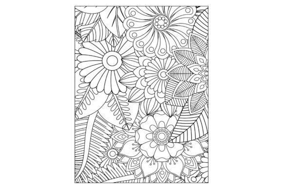 Decorative Flower Mandala Pages Graphics & Coloring Pages Amp