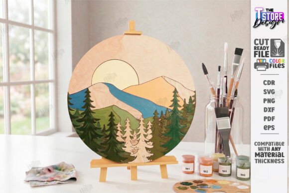 Paint by Numbers Laser Cut Set: Art Amp & Laser Cutting Review