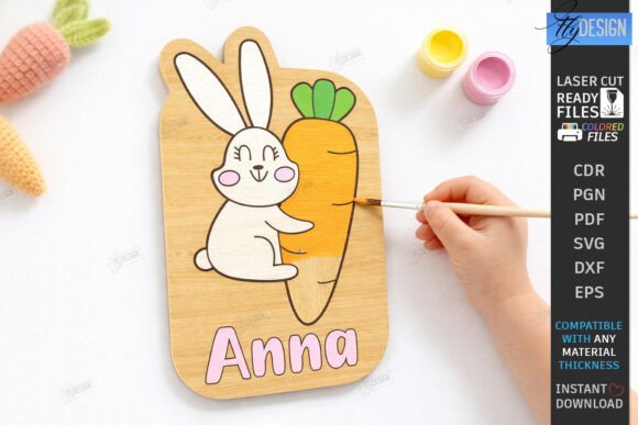 Paintable Easter Character Laser Cut Spring Amp Review