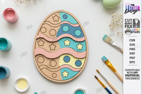 Paintable Easter Characters Laser Cut: Embroidery Design Review