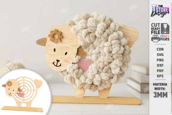 Yarn Wrapped Animals Laser Cut Craft: A Designer's Review